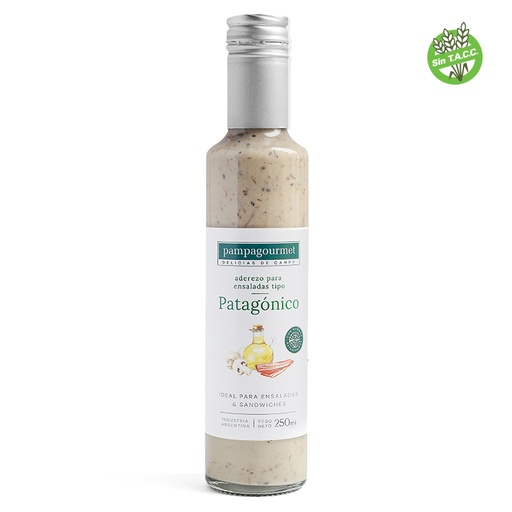 [7798131060767] Pampa Gourmet Aderezo Organico Patagonico 250g