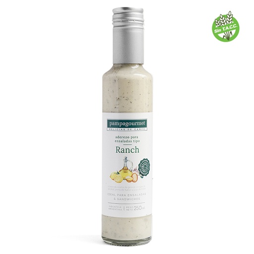 [7798131060958] Pampa Gourmet Aderezo Ranch 250g