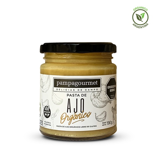 [7798131062181] Pampa Gourmet Pasta Ajos Orgánico 190g