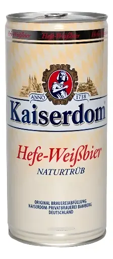 Cerveza Kaiserdom Hefe-Weibbier - Lata 1l