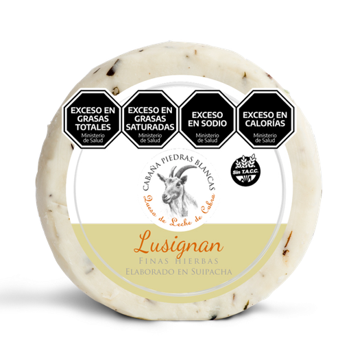 [11012] Queso Cabaña Piedras Blancas Lusignan c/ hierbas 1K     